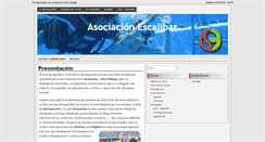 Desktop Screenshot of escalibar.org